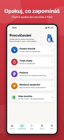 Čiriklo – nauč se romsky, zrzut ekranu 2