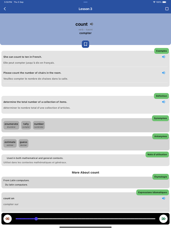 Screenshot #6 pour Mots essentiels en anglais