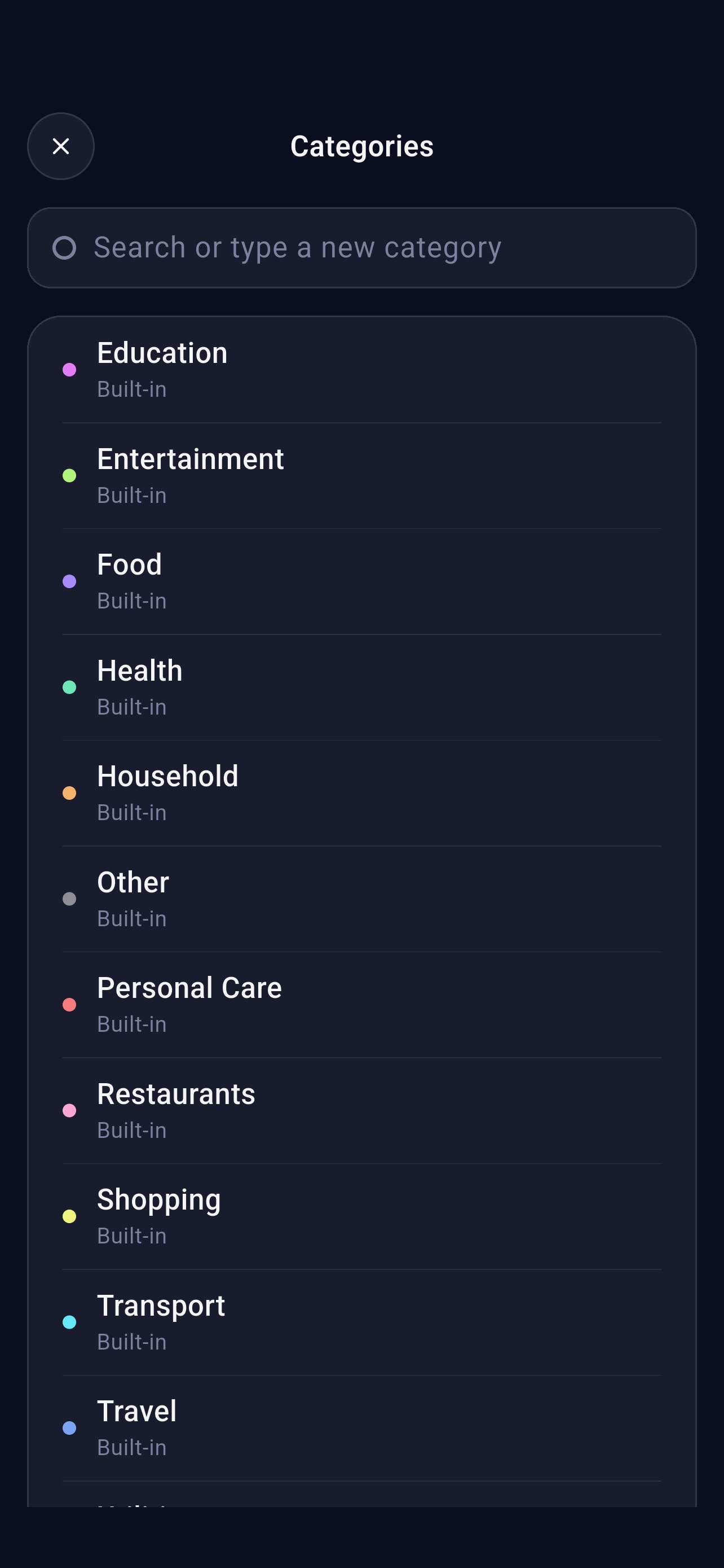 Screenshot 8 of Finance Spend Lens