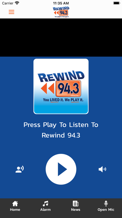Rewind 94.3 Screenshot