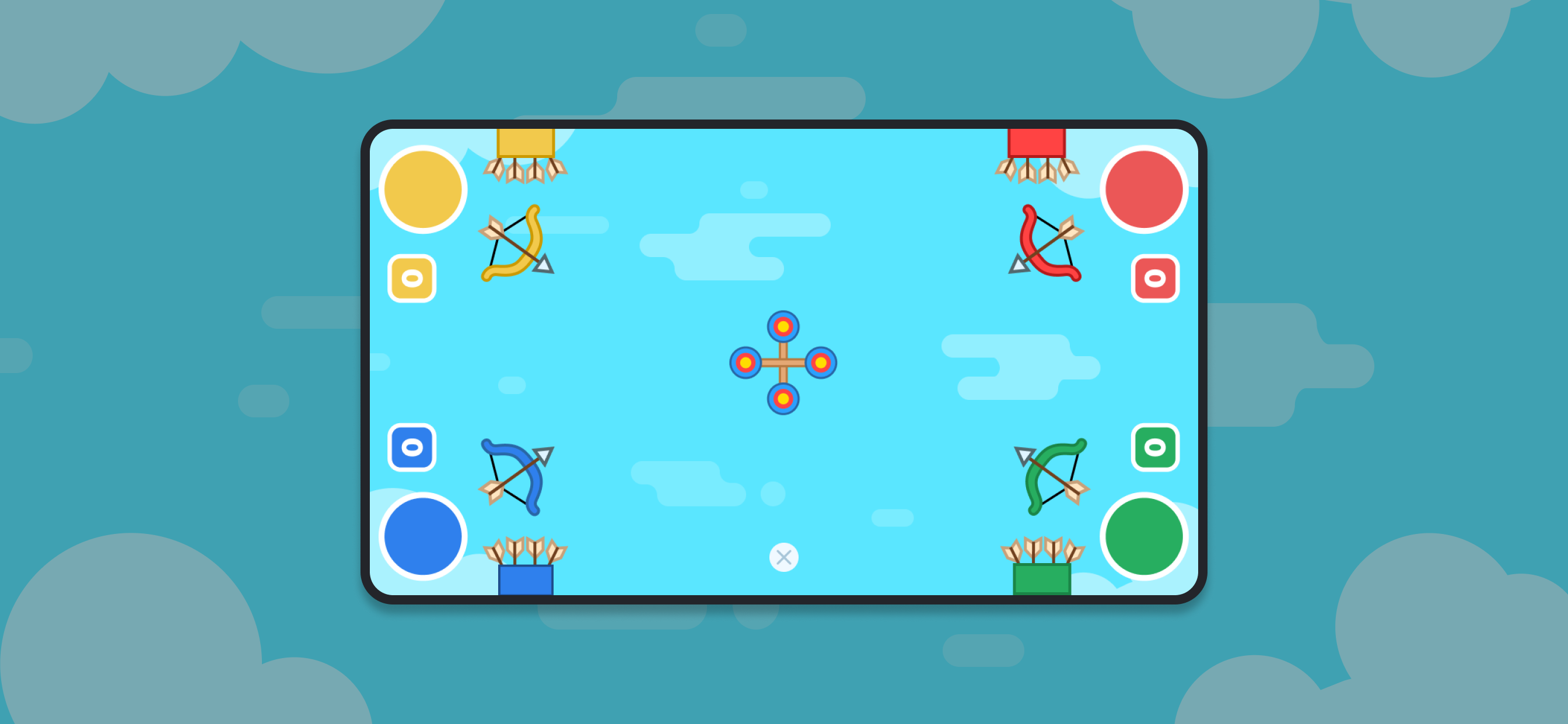 Игры Сабантуя - 2 3 4 игрока