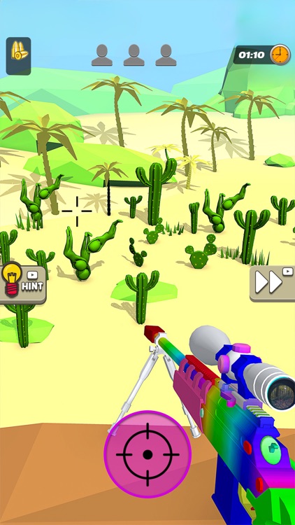 Camo - Sniper Strike 3d! screenshot-4