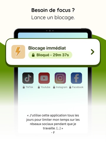Detox: Temps d'écran iPad screenshot 7