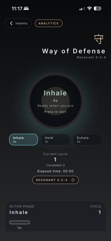 Intent Breathing screenshot