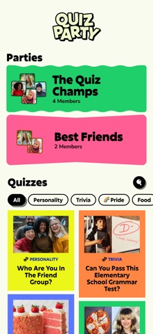 BuzzFeed Quiz Party Screenshot 1 of 9