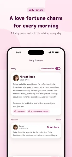 Lovady: AI Love Advice screenshot 4