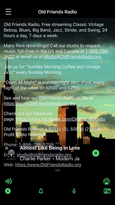 Screenshot #3 pour Old Friends Radio