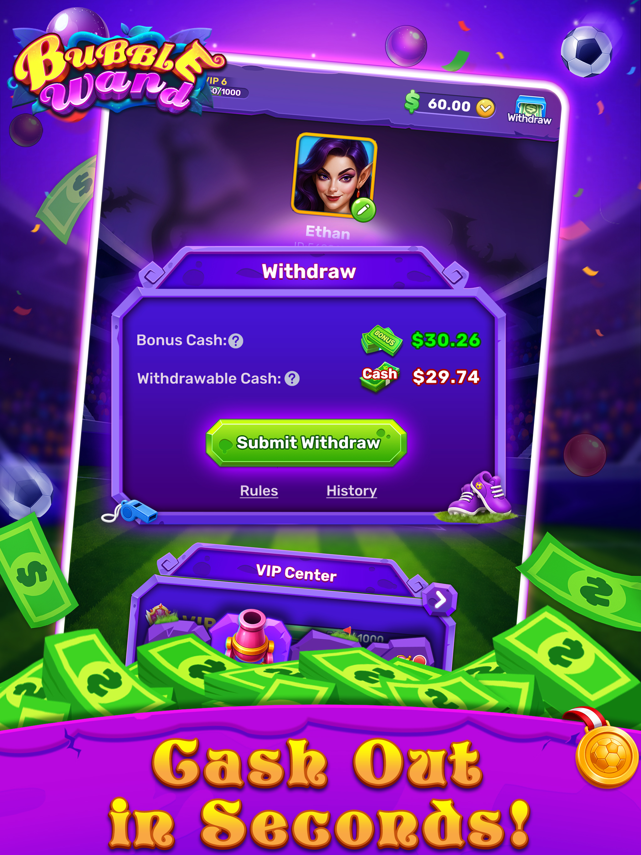 Bubble Wand：Win Real Cash screenshot 12