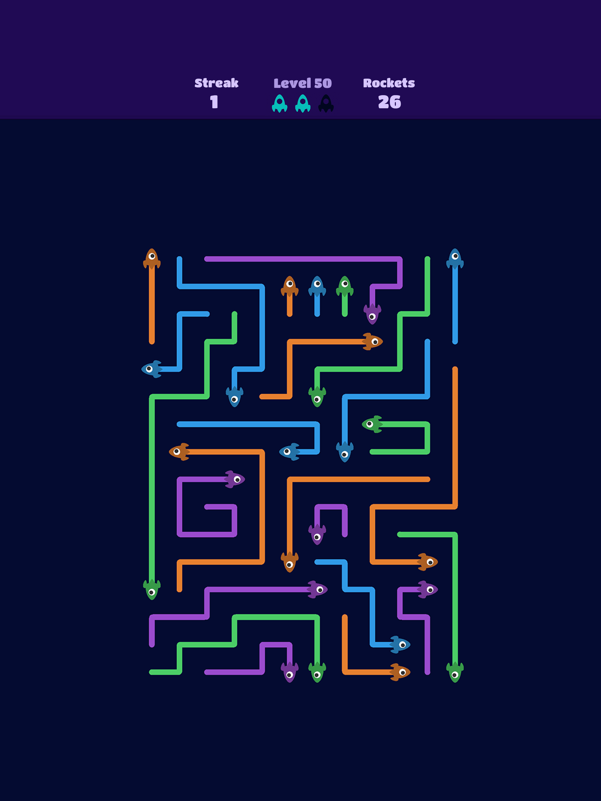 Rocket Out - Maze Puzzle screenshot 9