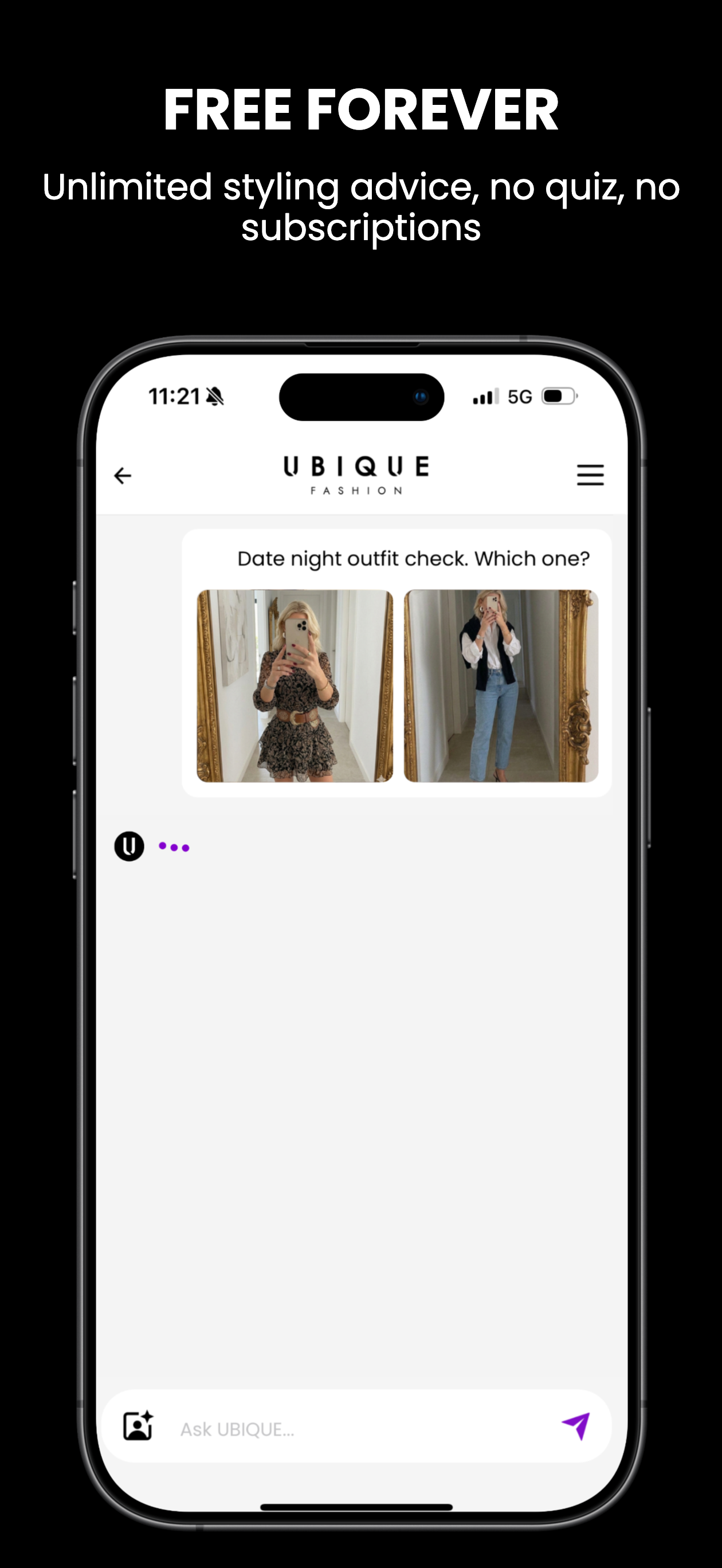 UBIQUE FASHION – Style Advisor screenshot 3