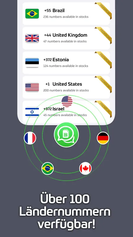 Virtuelle Nummer für WhatsApp! screenshot 3 of 3