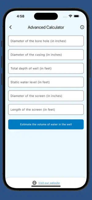 Water Well Calculator screenshot 3