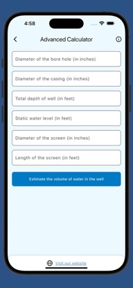 Water Well Calculator screenshot 3