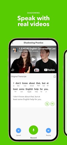 Tubeshad: English Shadowing screenshot