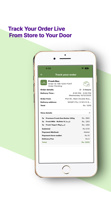 Fresh Box App Screenshot 8 of 8