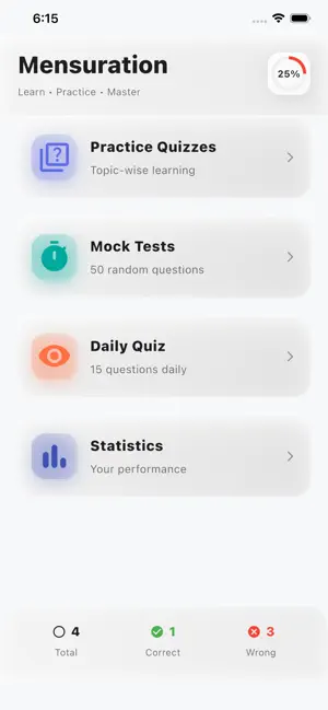 Mensuration Practice screenshot 1