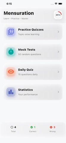 Mensuration Practice Screenshot 1 of 7
