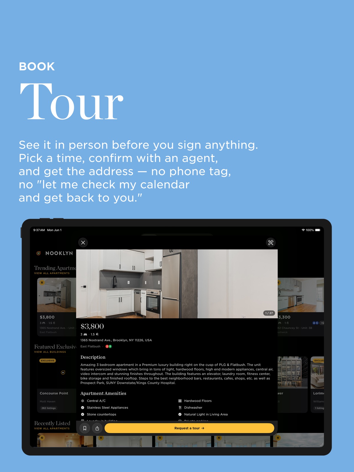 Nooklyn: NYC Apartments ipad screenshot 3
