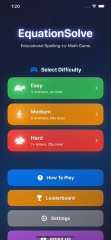 EquationSolve Screenshot 1 of 5