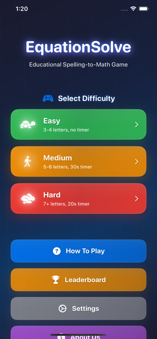 EquationSolve Screenshot 1 of 5