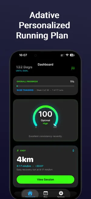 RunOrithm screenshot 1