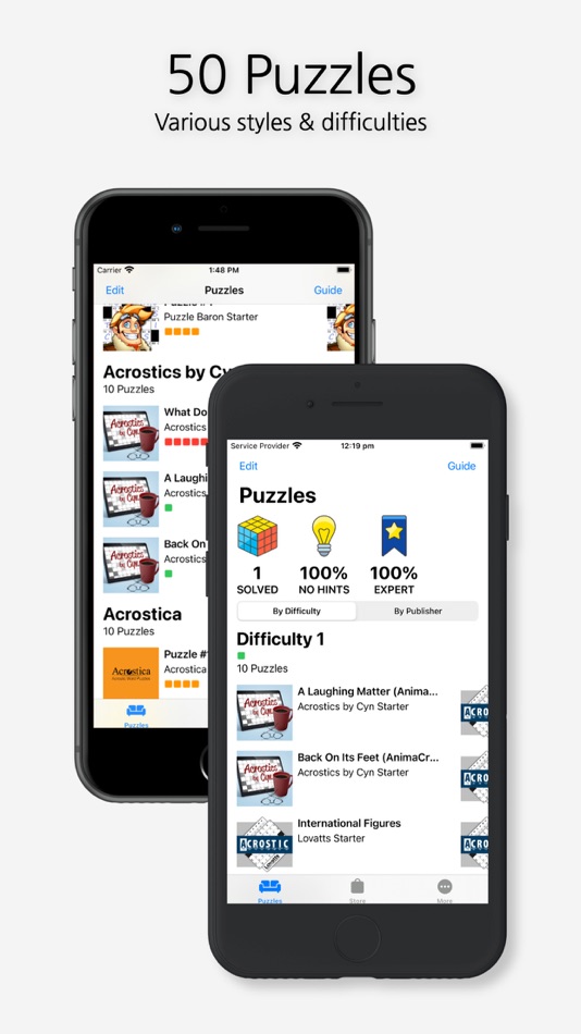 #3. Acrostic Crossword Puzzles (macOS) By: Egghead Games LLC