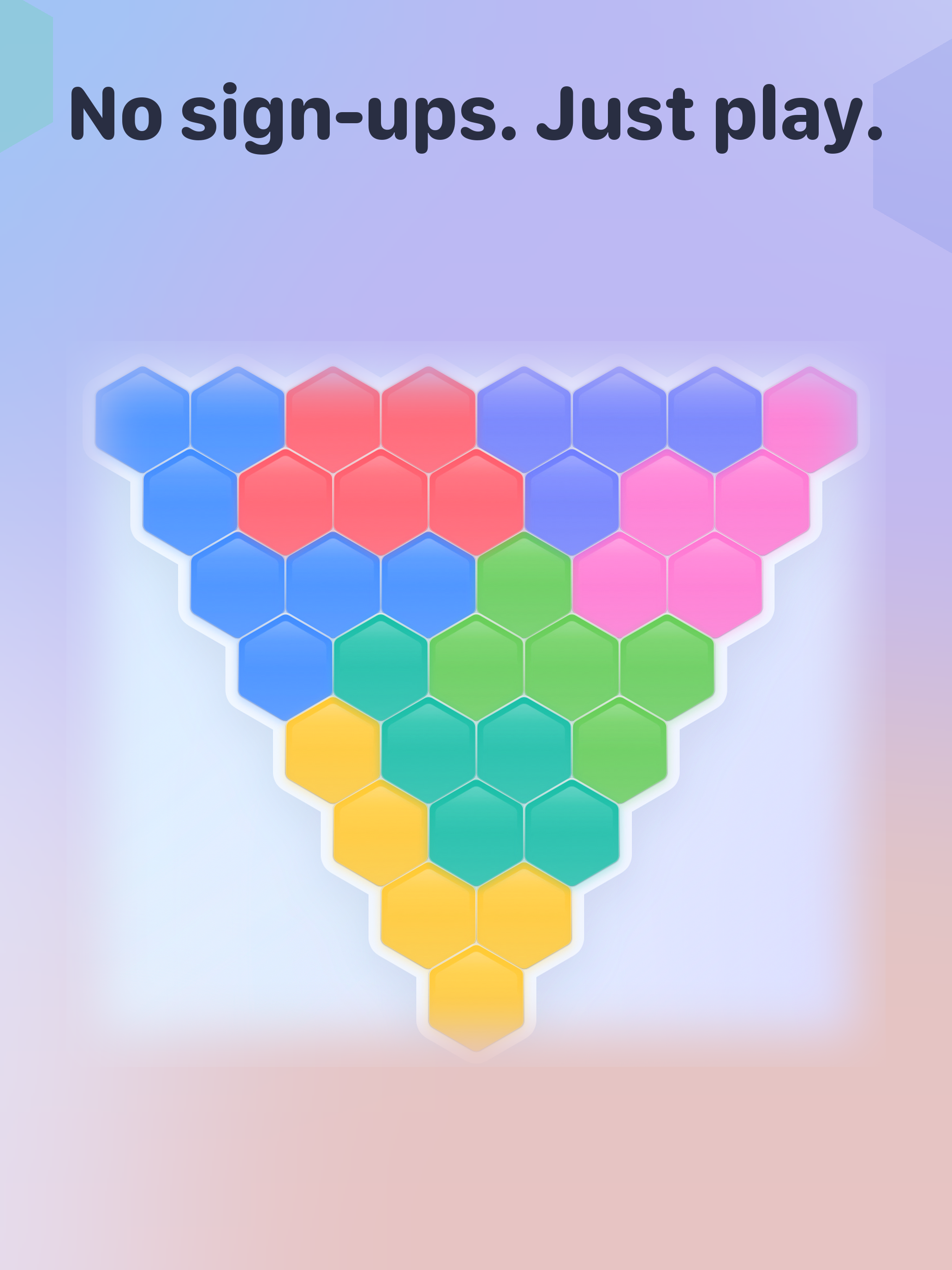 Hexiva: Hexa Tangram Puzzle screenshot 11