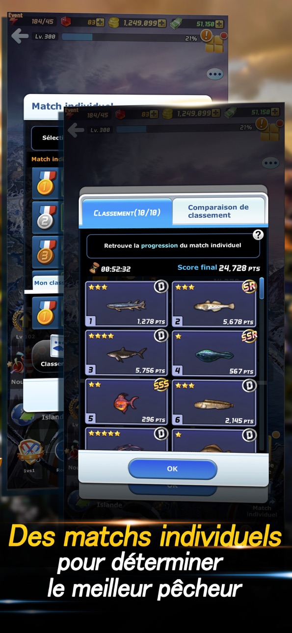 Ace Fishing: Wild Catch iOS Mod IPA screenshot 6 - iOS game interface