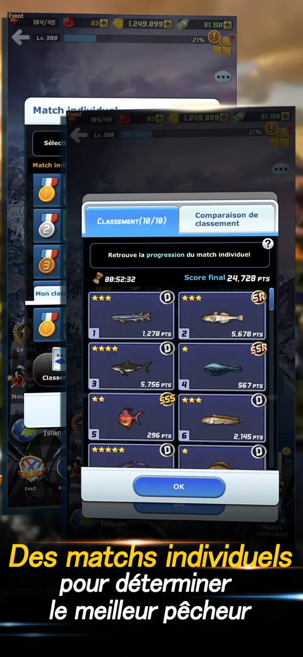 Ace Fishing: Wild Catch iOS Mod IPA screenshot 6 - iOS game interface