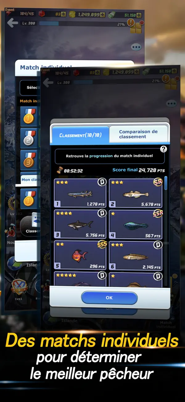 Ace Fishing: Wild Catch iOS Mod IPA screenshot 6 - iOS game interface