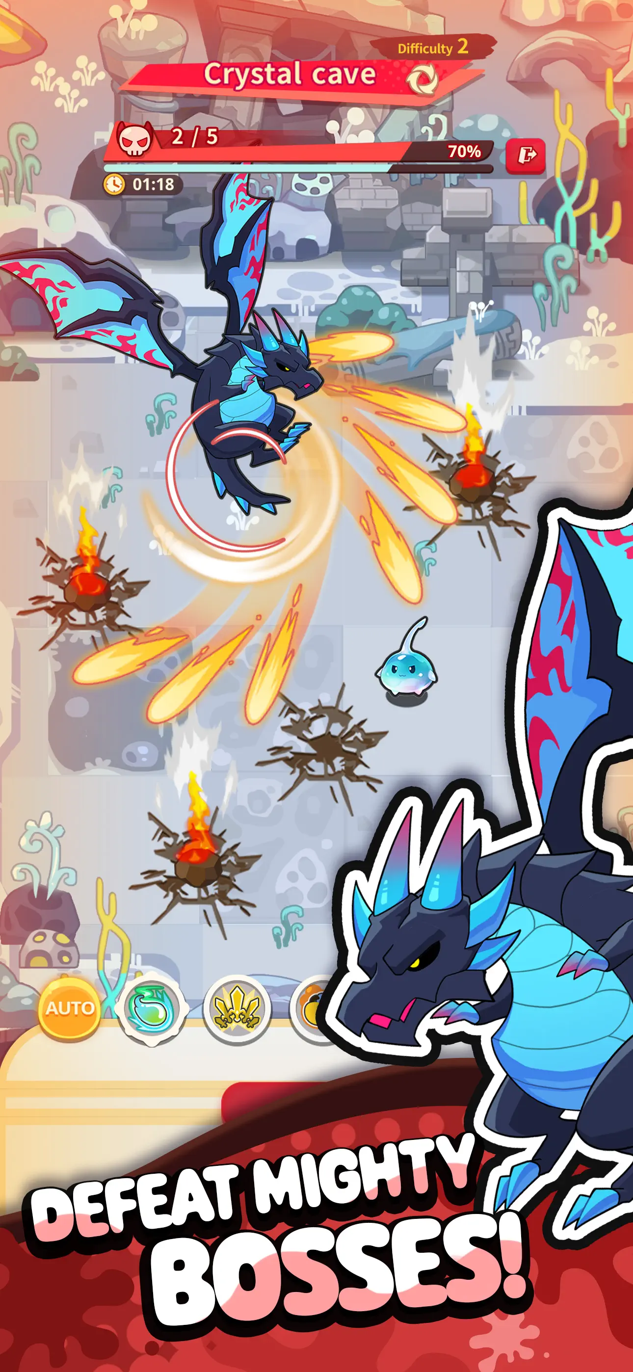 Pew Pew Slime - Idle RPG screenshot 2