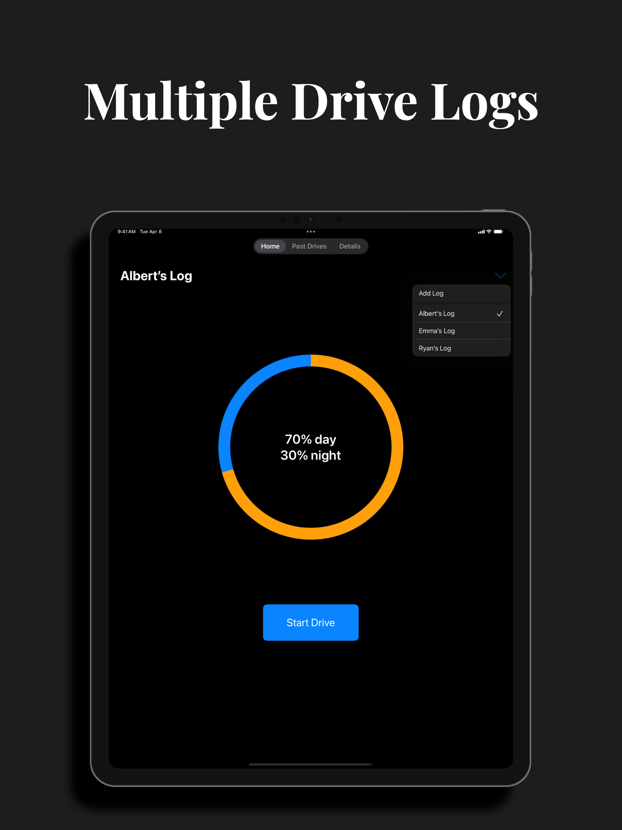 Drive Experience Log