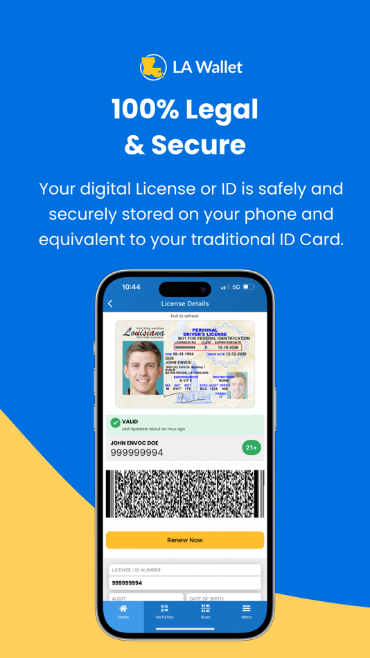 #4. LA Wallet (iOS) โดย: Louisiana Division of Administration