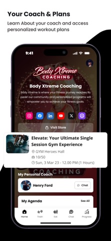 BodyXtreme iPhone screenshot
