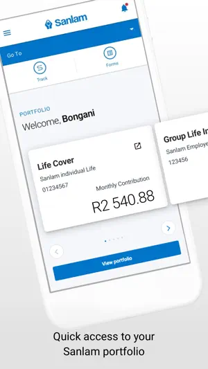 Sanlam Portfolio screenshot 2