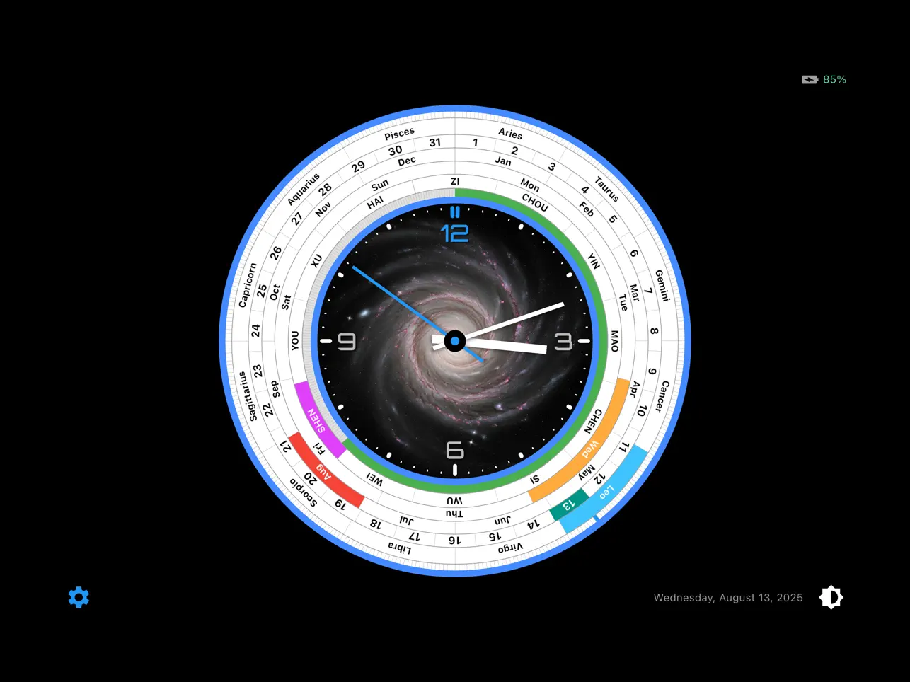 #1. RingsClock (iOS) 由: 立波 钱