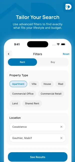 Darioo: Morocco Real Estate screenshot 2