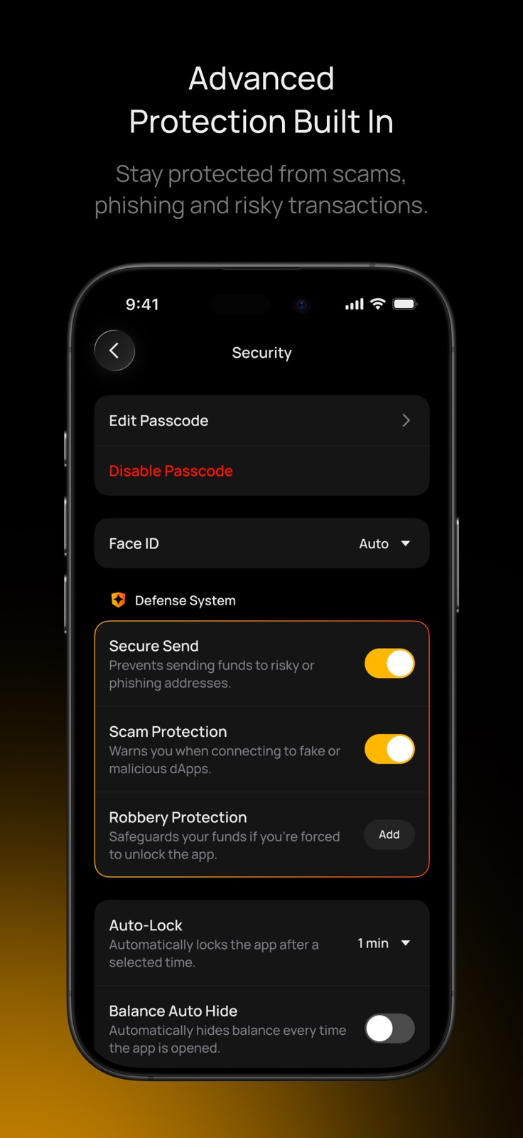 Unstoppable: Crypto Wallet iphone screenshot 3