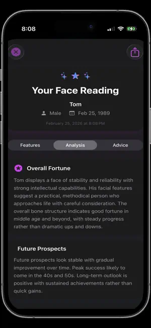 Face Reading screenshot 4