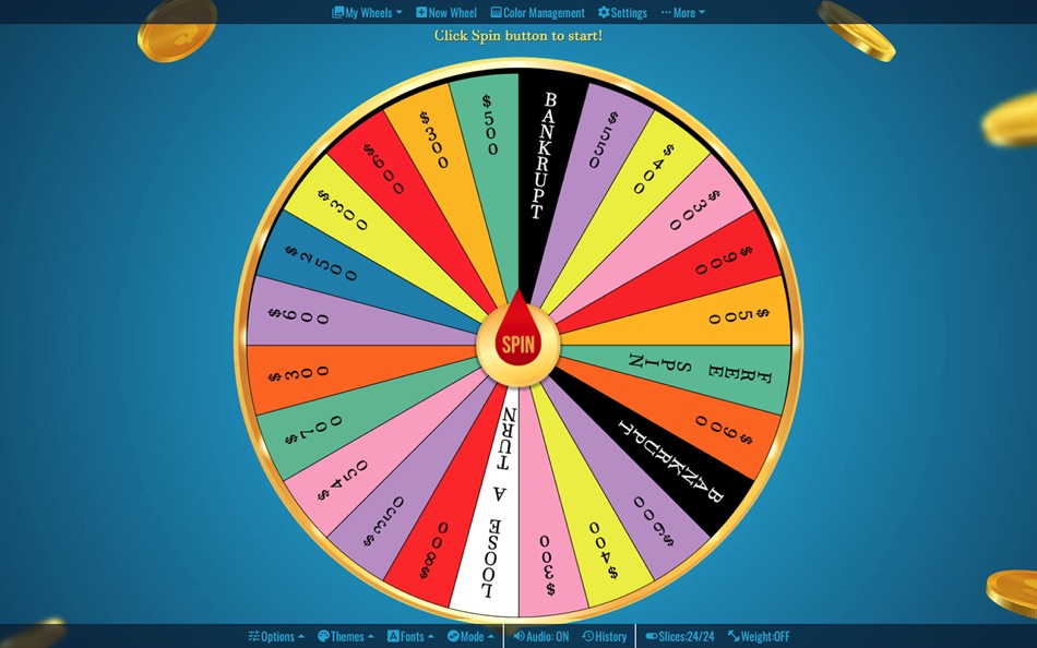 #10. Spin The Wheel Pro (macOS) By: My App Catalog LLC