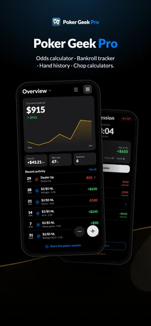 Poker Geek Pro screenshot 1