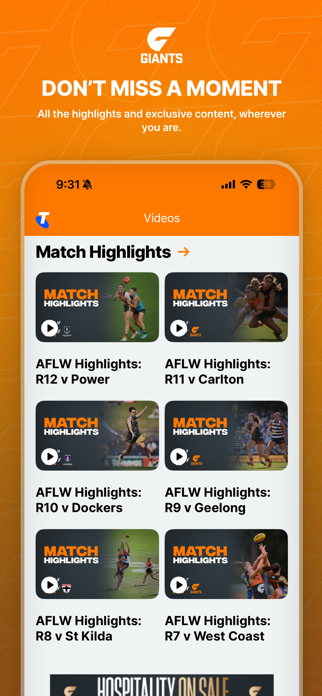 GIANTS Official App Screenshot 2 of 5