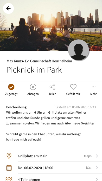 Ev. Gemeinschaft Heuchelheim Screenshot