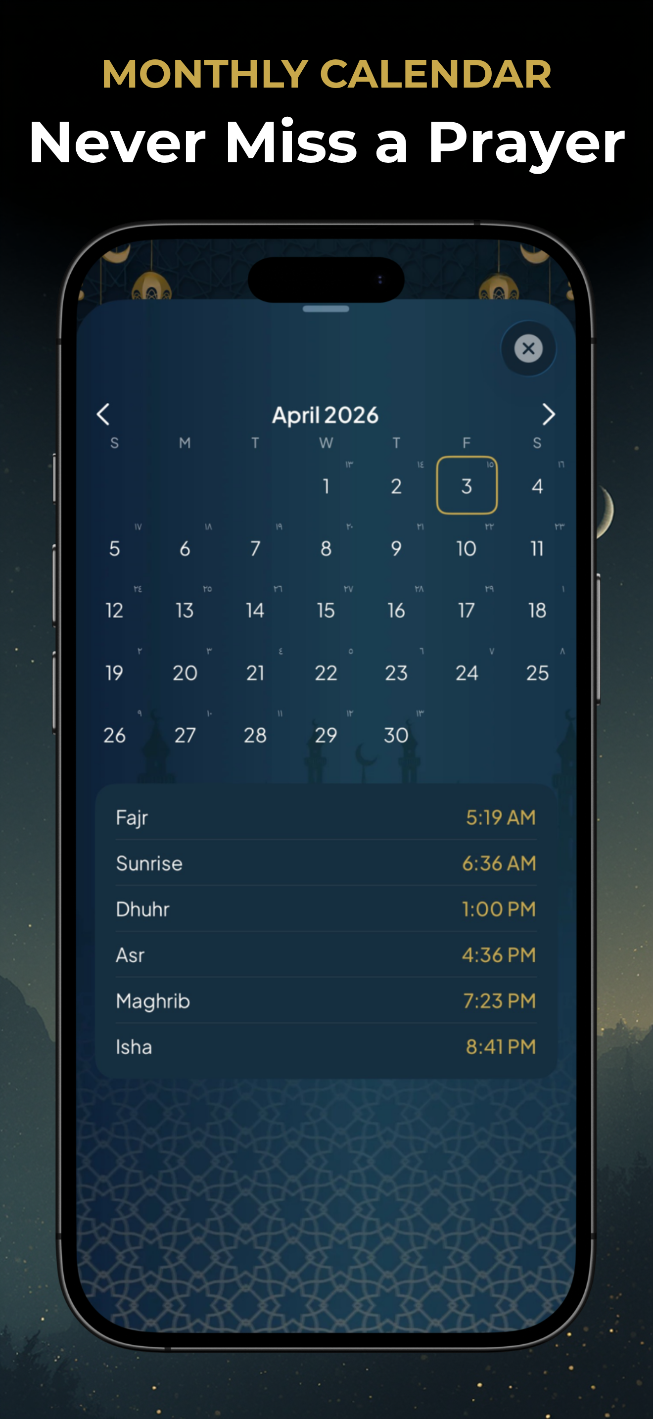Vaktu: Prayer Times & Quran screenshot 5