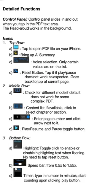 VT PDF Voice Reader screenshot 4