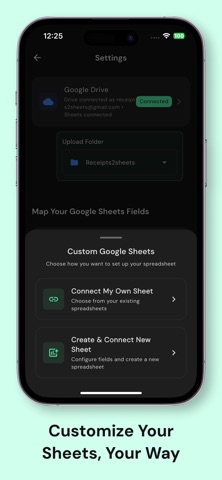 Receipts2sheets: Smart Scanner screenshot