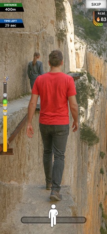 Walking Simulator Fitness Game iPhone screenshot