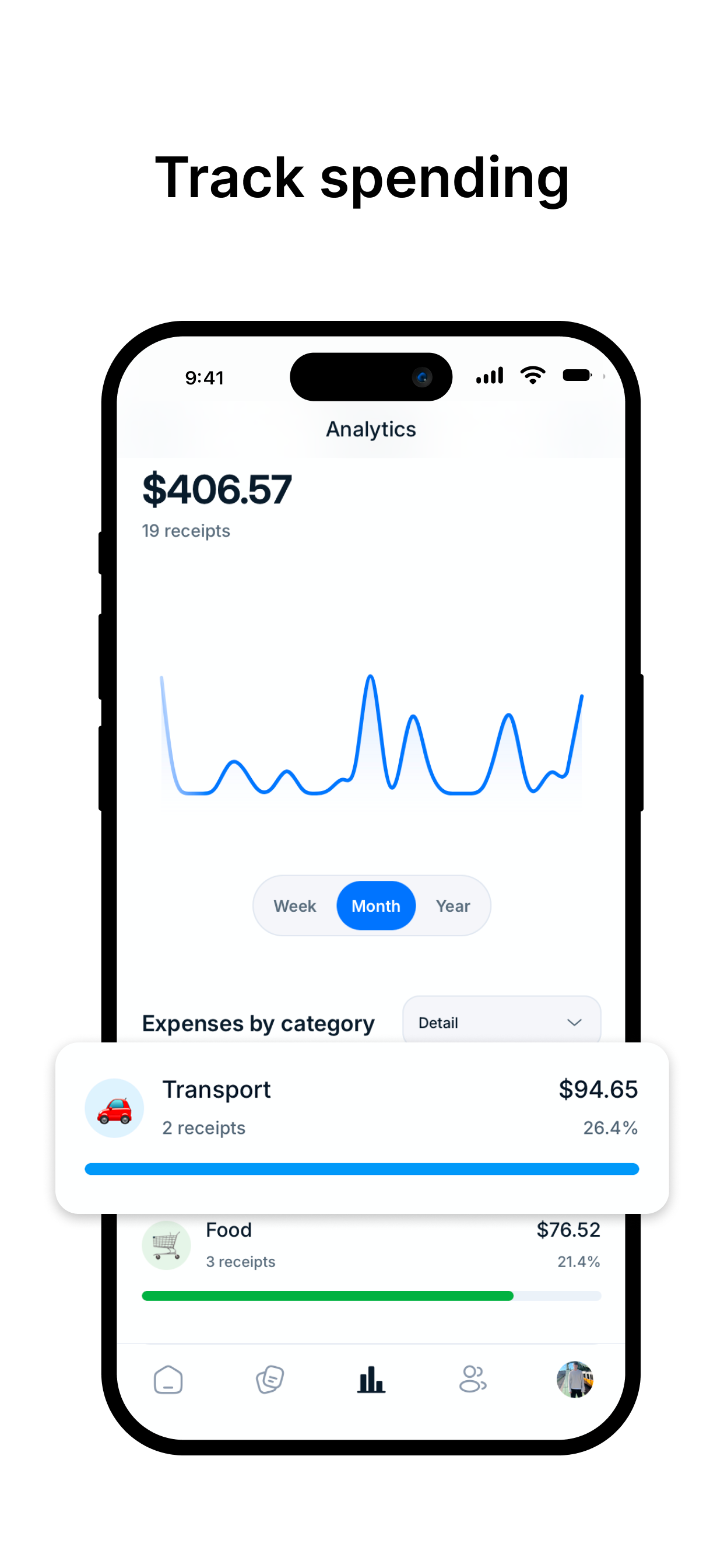 Byll AI: Receipts & Expenses screenshot 5