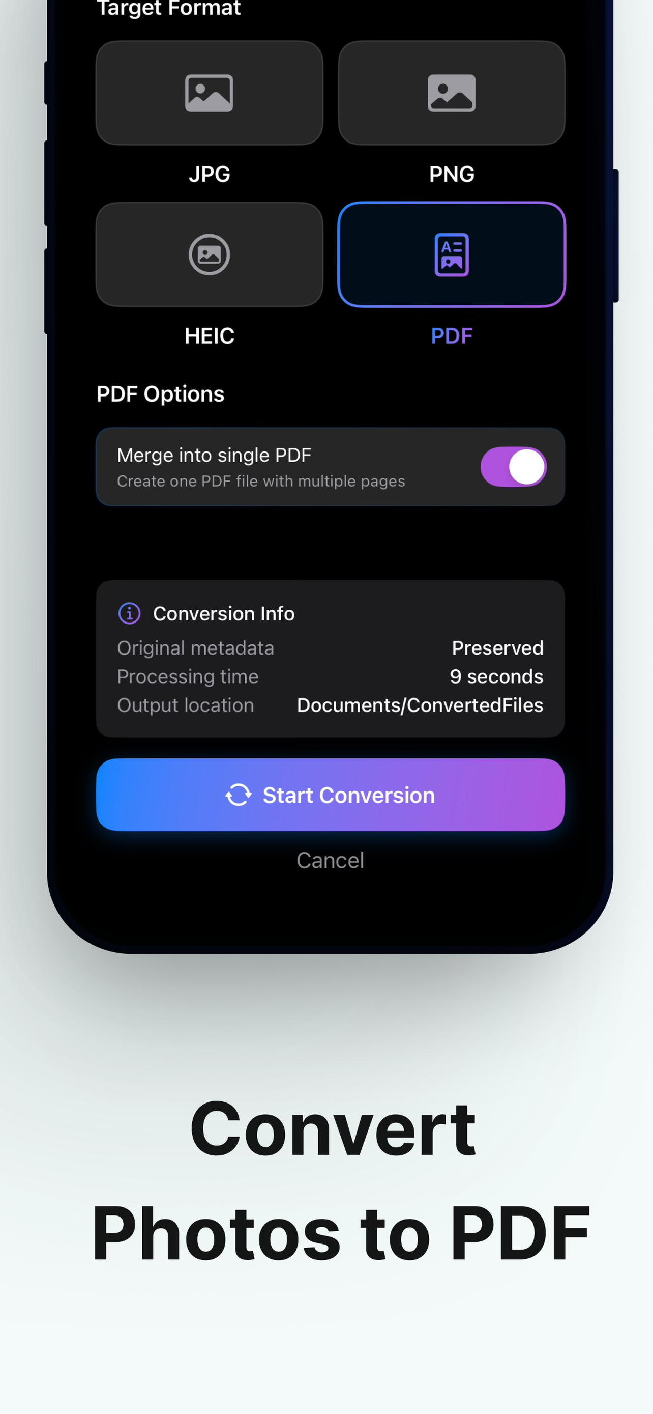 JPG Converter: PDF, PNG, JPEG screenshot 5