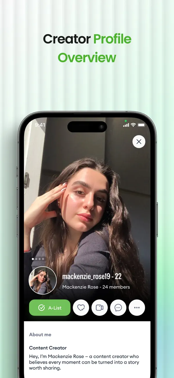 Screenshot #2 pour A-List Chat